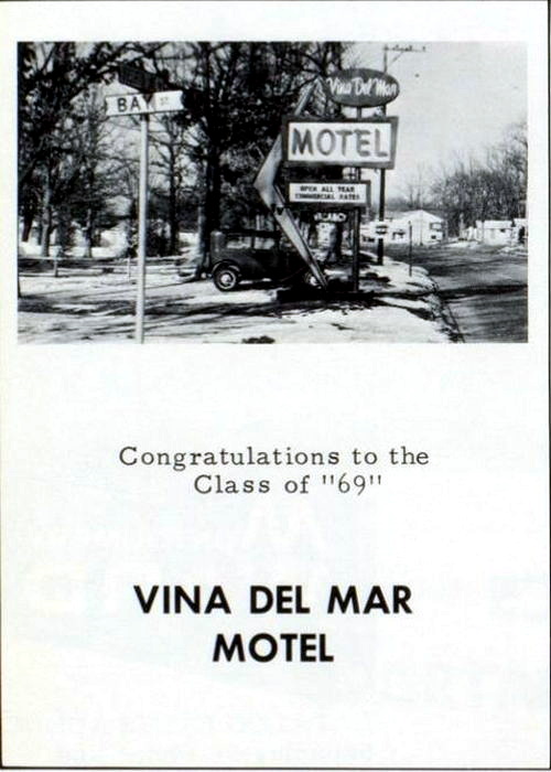 Swiss Inn (Vina Del Mar Motel) - Yearbook Ad